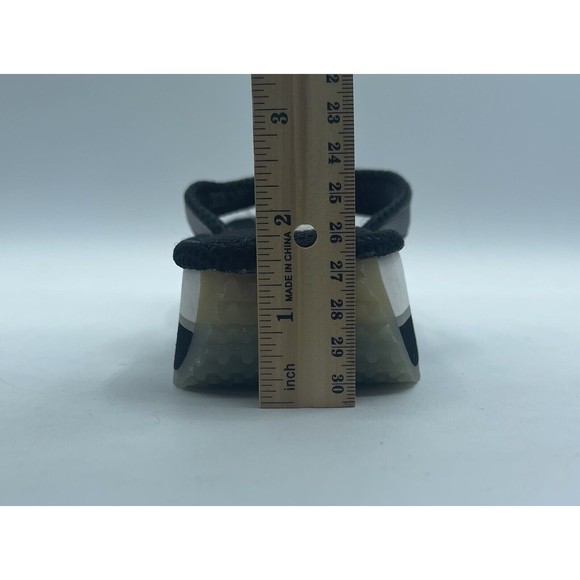 Y2K Vintage Lower East Side Women's Flip Flop Platform Sandals - BLACK, Size 8.5 - Picture 11 of 13